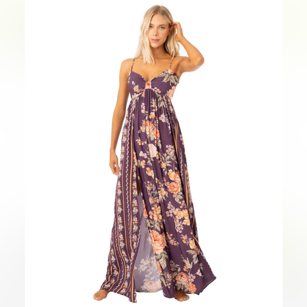 NWT: Maaji “Vintage Flower Della Long Dress” Maxidress